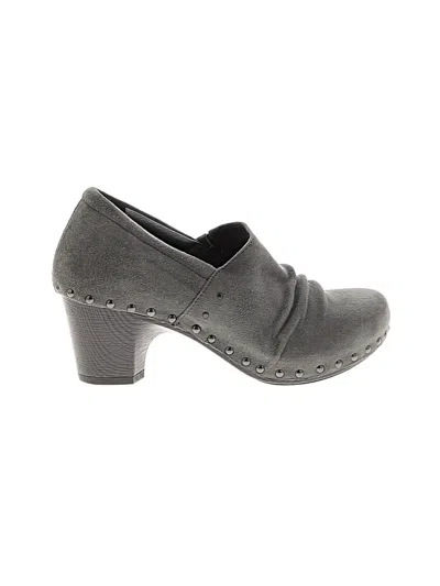 Pre-owned Dansko Mule/clog In Gray
