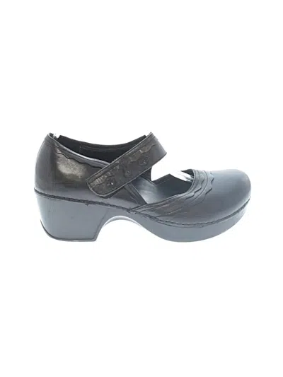 Pre-owned Dansko Mule/clog In Gray