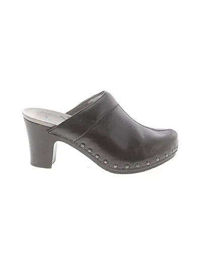 Pre-owned Dansko Mule/clog In Gray