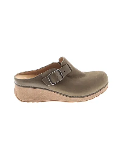 Pre-owned Dansko Mule/clog In Green