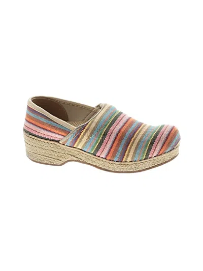 Pre-owned Dansko Mule/clog In Tan