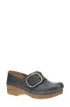 Dansko Pearson Buckle Strap Clog In Blue