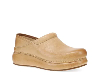 Dansko Platform Pro Slipon In Yellow