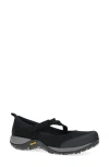 Dansko Primrose Flat In Black Burnished Suede