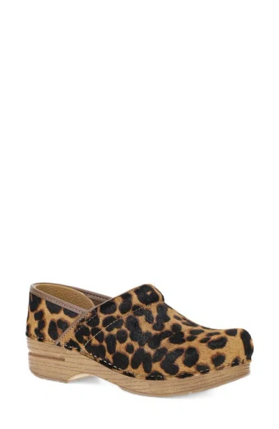 Dansko Professional Clog In Animal Print