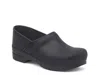 Dansko Professional Box Leather Clogs In Blue
