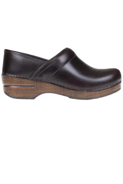 Dansko Professional Oiled Clogs In Black