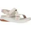Dansko Rayna Sandal In Taupe Multi Webbing