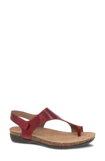 Dansko Reece Sandal In Cinnabar