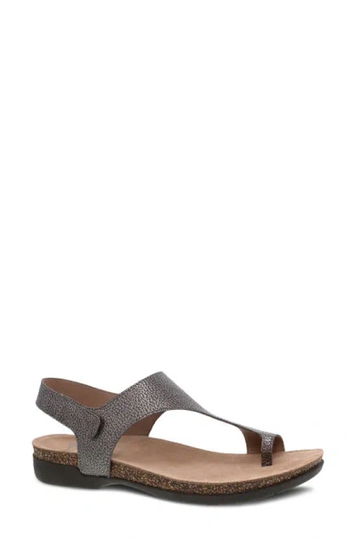 Dansko Reece Sandal In Pewter