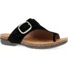 Dansko Rylee Sandal In Black Suede