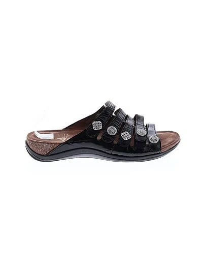 Pre-owned Dansko Sandals In Black