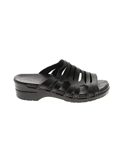 Pre-owned Dansko Sandals In Black
