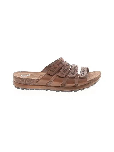 Pre-owned Dansko Sandals In Brown