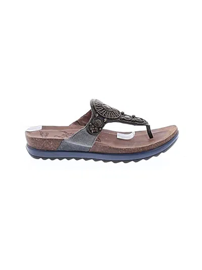 Pre-owned Dansko Sandals In Gray