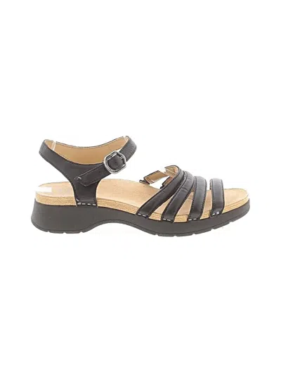Pre-owned Dansko Sandals In Gray