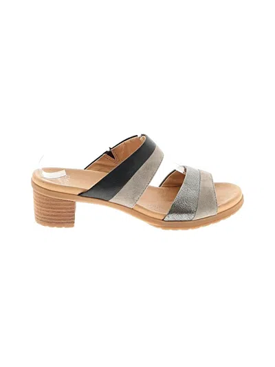Pre-owned Dansko Sandals In Gray