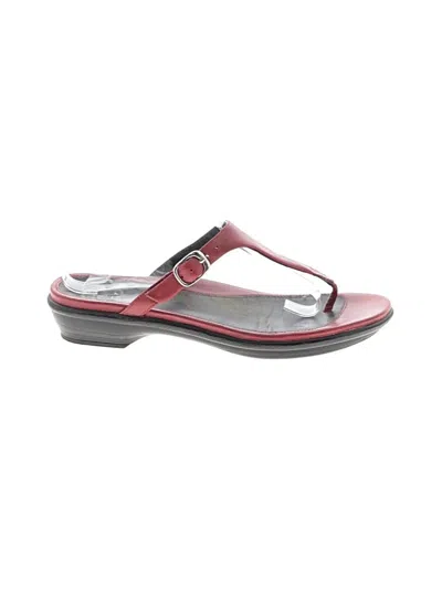 Pre-owned Dansko Sandals In Red