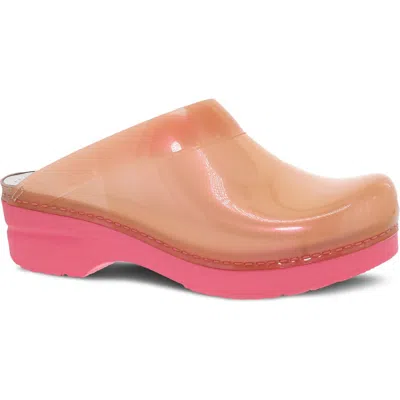Dansko Sonja Platform Clog In Coral