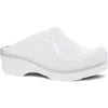 Dansko Sonja Platform Clog In White
