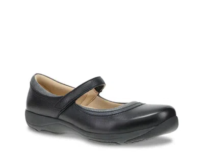 Dansko Stacy 2.0 Mary Jane Flat In Black
