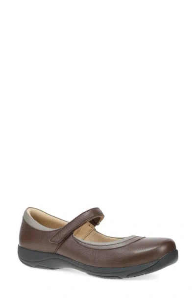 Dansko Stacy 2.0 Mary Jane Loafer In Brown
