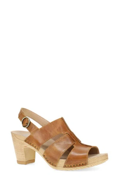 Dansko Tatiana Sandal In Brown