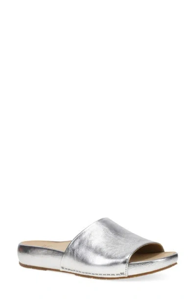 Dansko Twyla Slide Sandal In Gray
