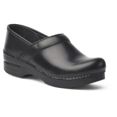 Dansko Unisex Professional Clog Shoes In Black Cabrio