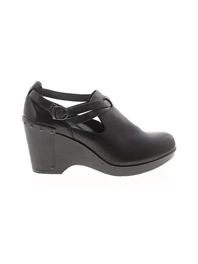 Pre-owned Dansko Wedges In Black