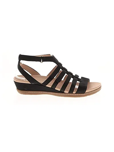 Pre-owned Dansko Wedges In Black