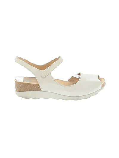 Pre-owned Dansko Wedges In Ivory