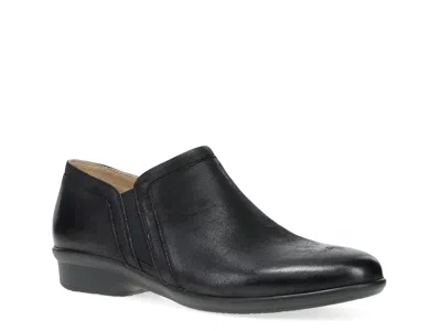 Dansko Wide Width Cheryl Bootie In Black