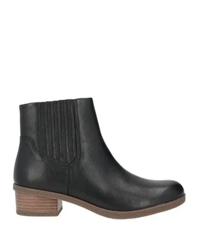 Dansko Woman Ankle Boots Black Size 10 Leather