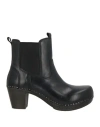 Dansko Woman Ankle Boots Black Size 7 Calfskin