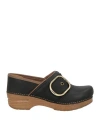 Dansko Pearson Buckle Strap Clog In Black