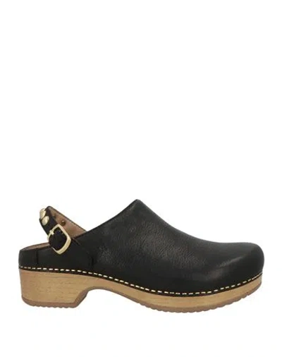 Dansko Woman Mules & Clogs Black Size 8 Leather