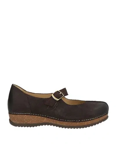Dansko Woman Pumps Chocolate Brown Size 9 Leather