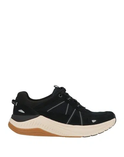 Dansko Woman Sneakers Black Size 8 Leather, Textile Fibers