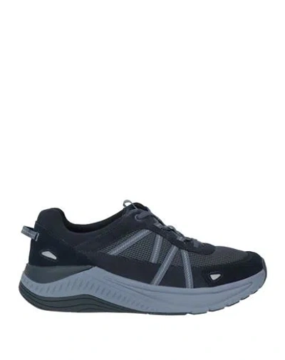 Dansko Woman Sneakers Navy Size 8 Leather, Textile Fibers In Blue