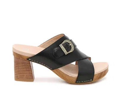 Dansko Women's Amy Slide Sandal In Black