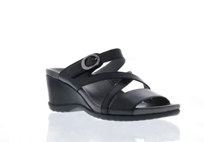 Dansko Women's Ana Sandal In Black
