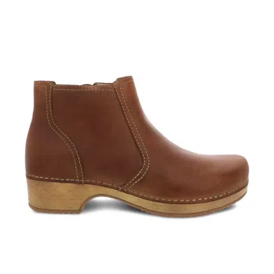 Dansko Women's Barbara Ankle Boot In Tan In Brown