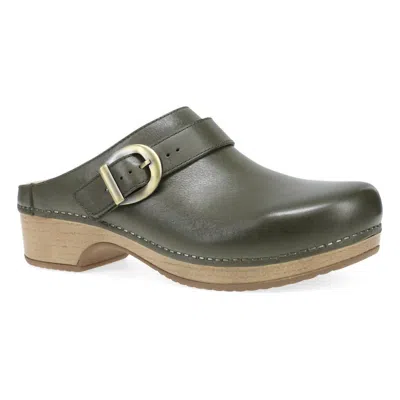 Dansko Women's Baylor Calf Mule In Ivy In Multi
