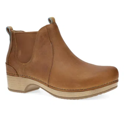 DANSKO WOMEN'S BECKA LOW BOOTIE IN TAN