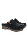 Dansko Women's Bel Penny Mule In Oiled Black In Multi