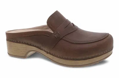 Dansko Women's Bel Penny Mule In Oiled Brown In Multi