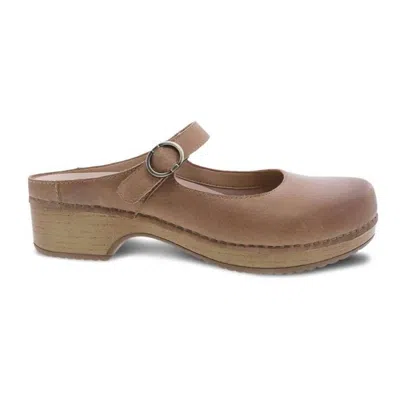 Dansko Women's Bria Mary Jane Clog In Tan In Multi