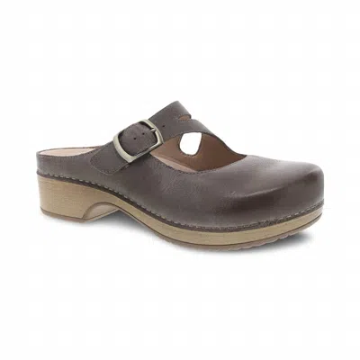 Dansko Women's Britney Comfort Shoes In Stone In White