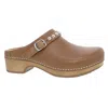 Dansko Women's Britton Mule Shoes In Tan In Brown